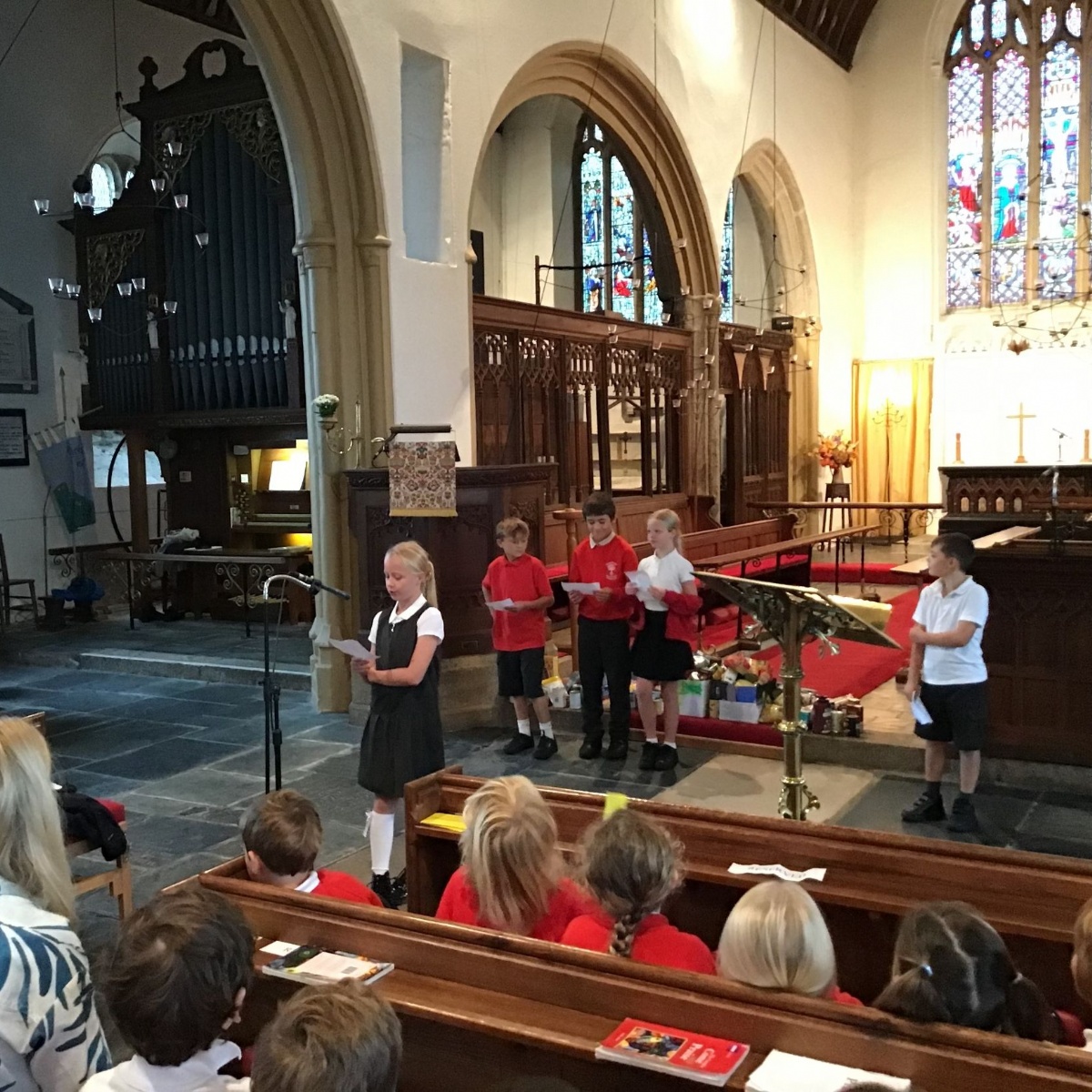 Malborough with South Huish C of E (VC) Primary School - Harvest Festival